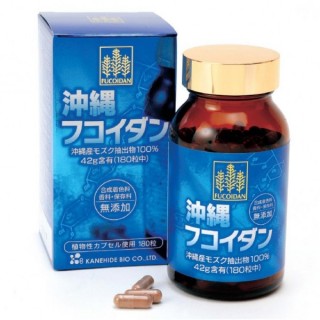 Thuốc hỗ trợ điều trị & phòng chống ung thư Okinawa Fucoidan Kanehide Bio 180 Viên